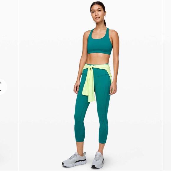 lululemon athletica Pants - Lululemon all the right places 23” pocket laguna sz 8